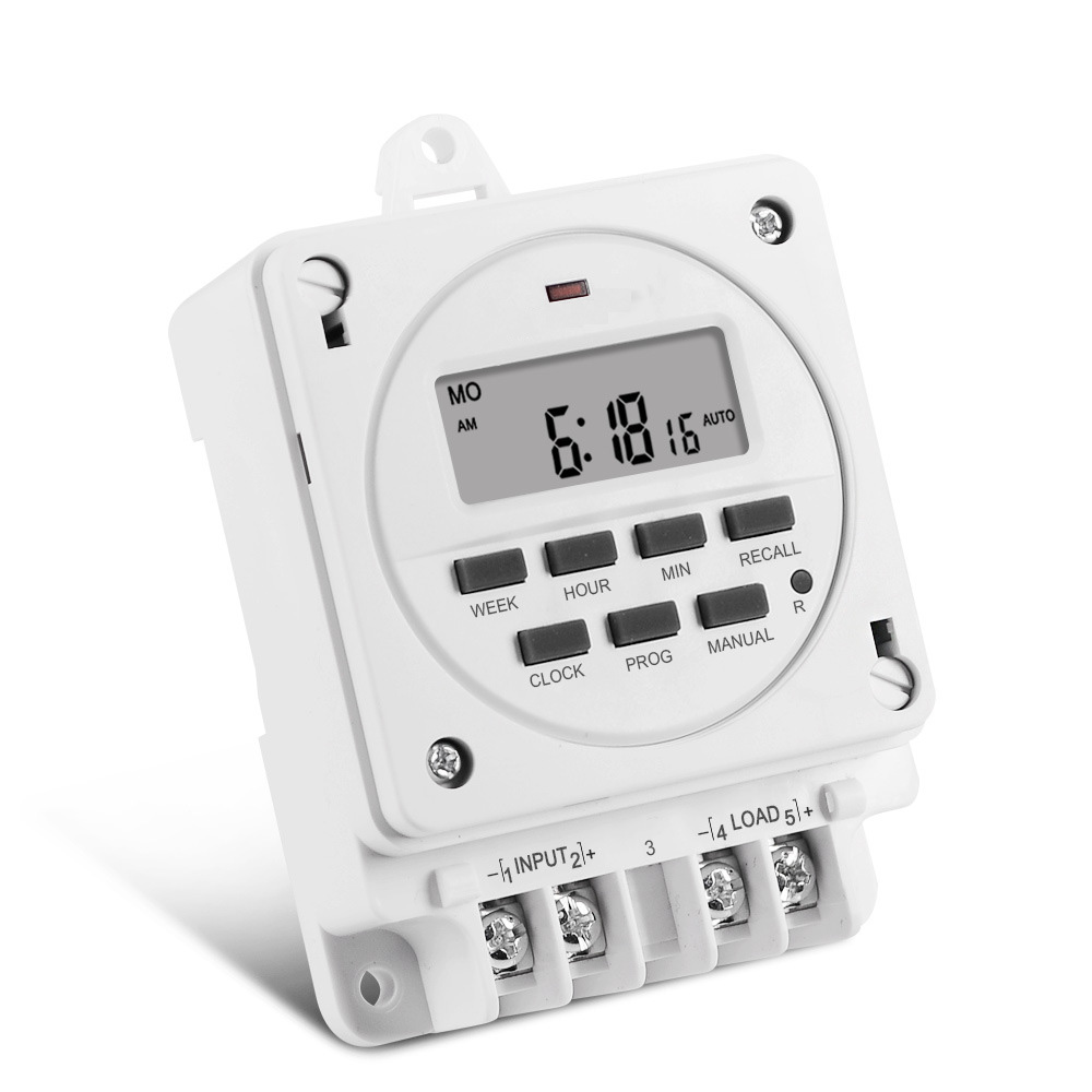 TM618E مثبت على لوحة DIN Rail Time